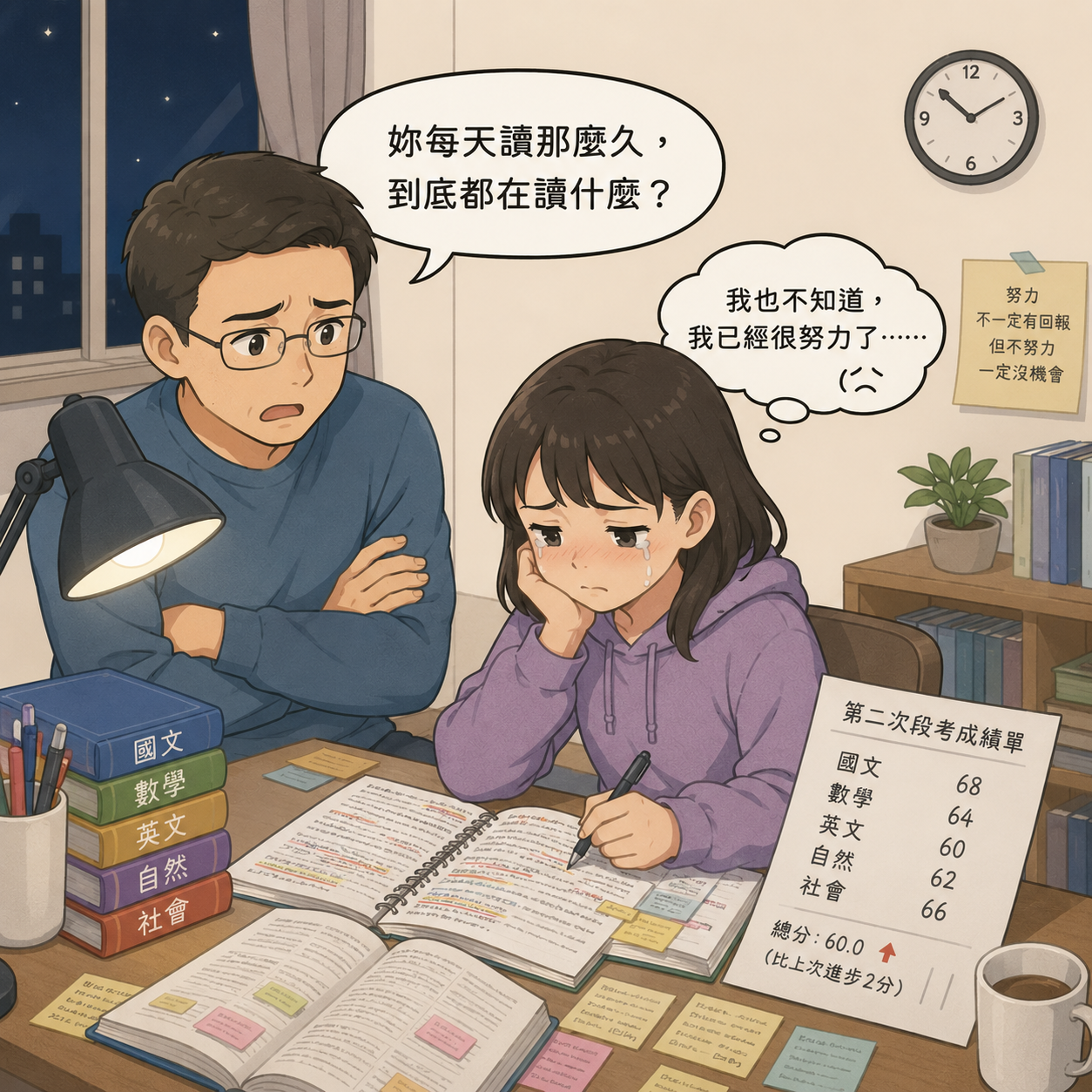 小涵爸爸的無奈